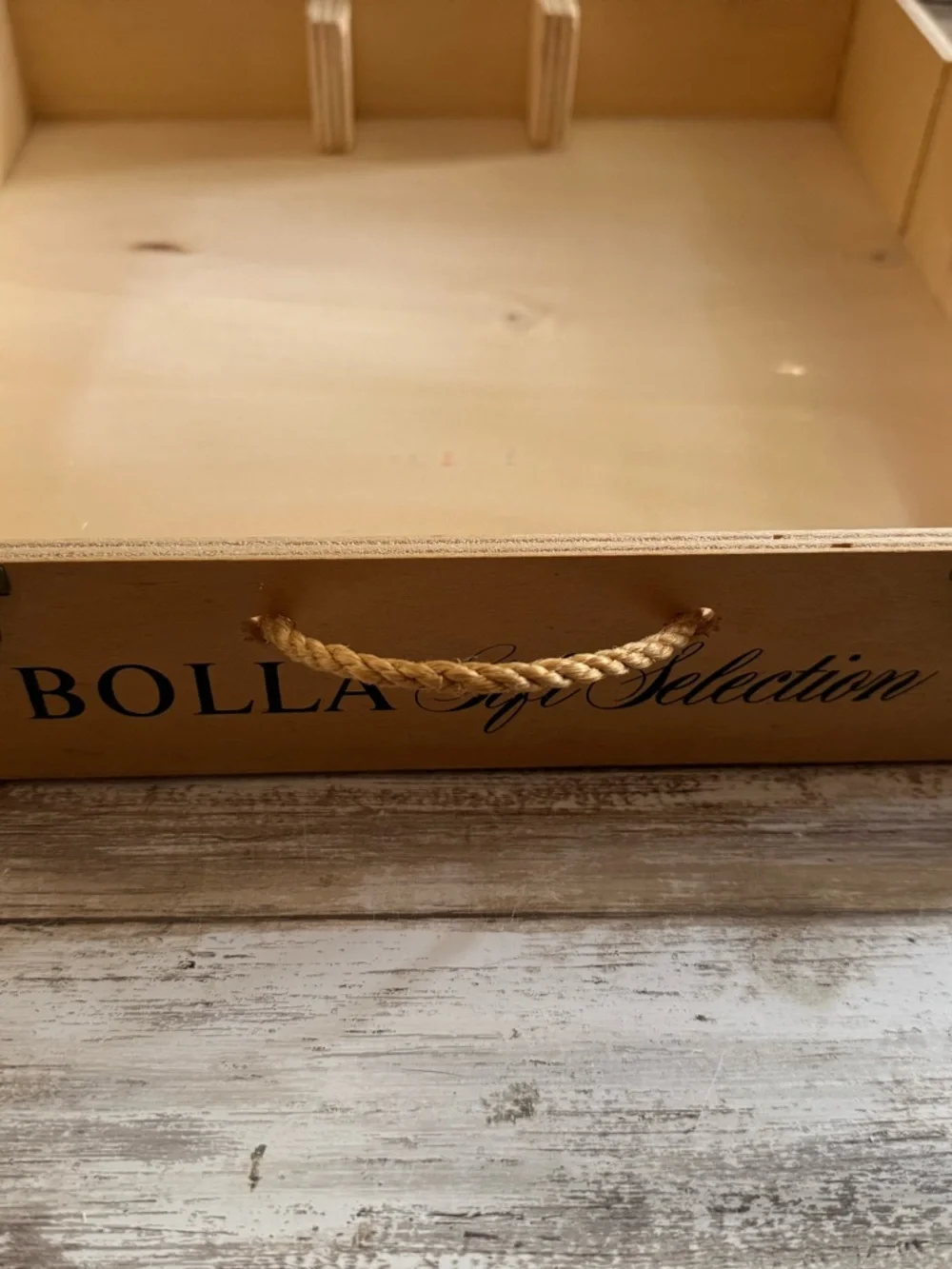 Vintage BOLLA Gift Selection Box - Wood